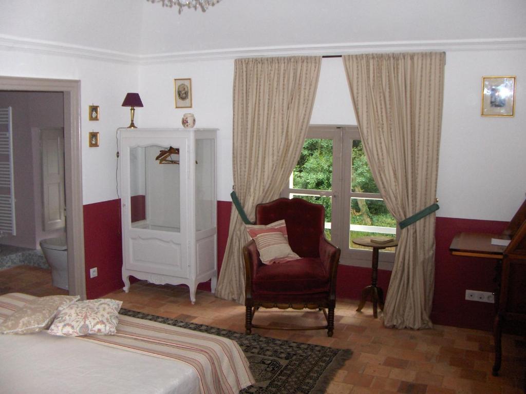 Bed and Breakfast Chateau De L'Oiseliniere Gorges  Exteriér fotografie